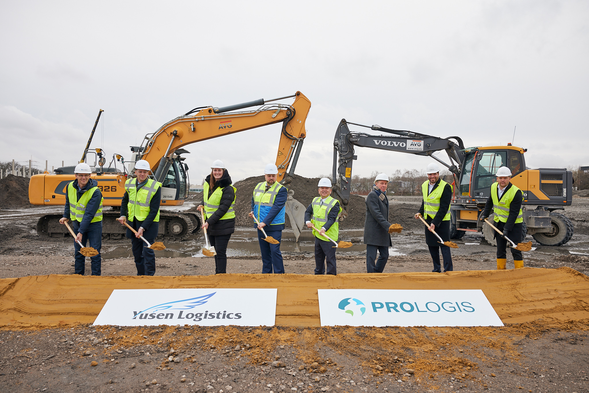 Groundbreaking Prologis Yusen Bottrop Januar 2024