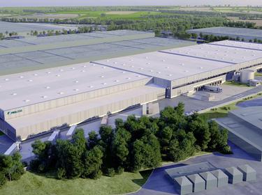 Rendering Prologis Park Unna, Unna, Germany