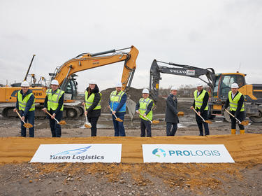 Groundbreaking Prologis Yusen Bottrop Januar 2024